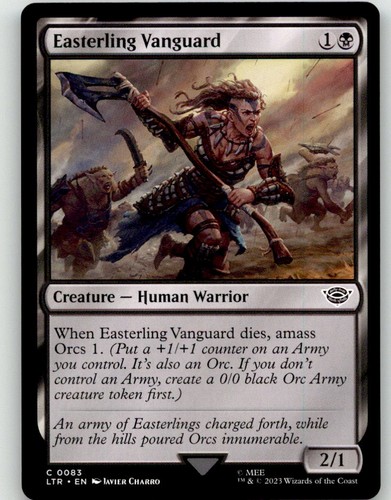 Mtg easterling vanguard - mtg, 83