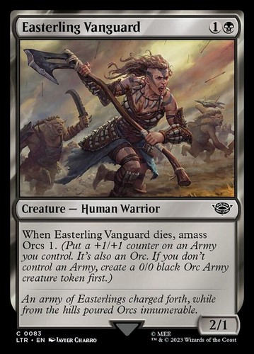 Mtg easterling vanguard - mtg,
