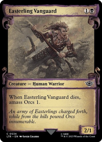 Easterling vanguard showcase - vanguard, (showcase